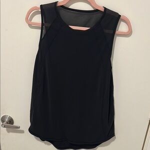 Lululemon Athletica Black Sleeveless Tank Top